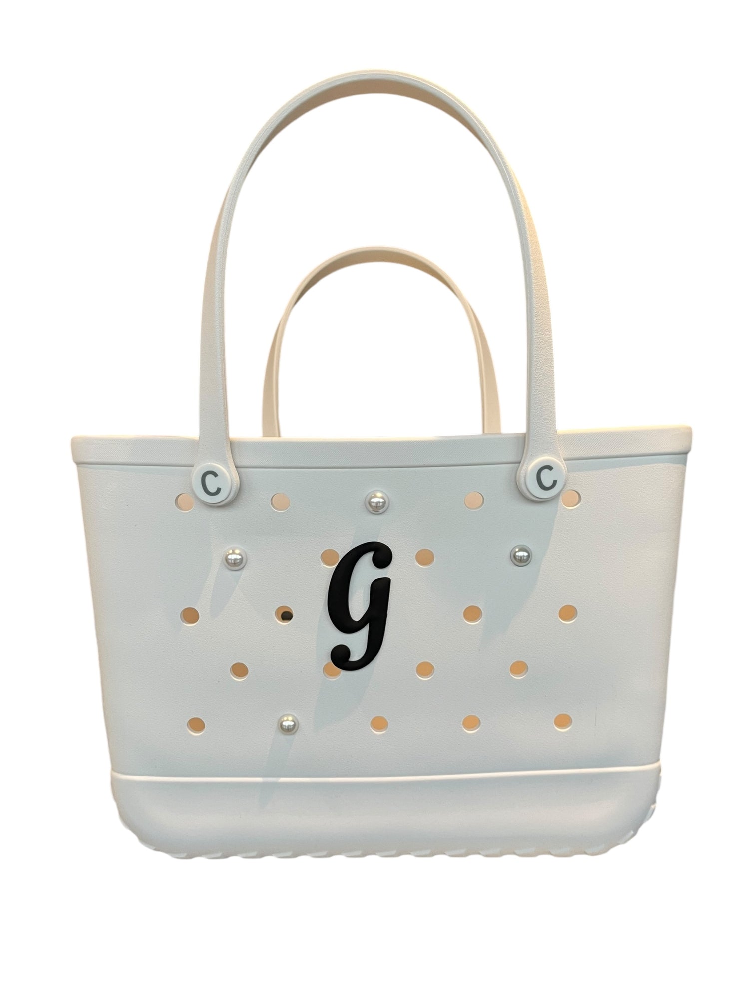 CrocBagg Initial Charms