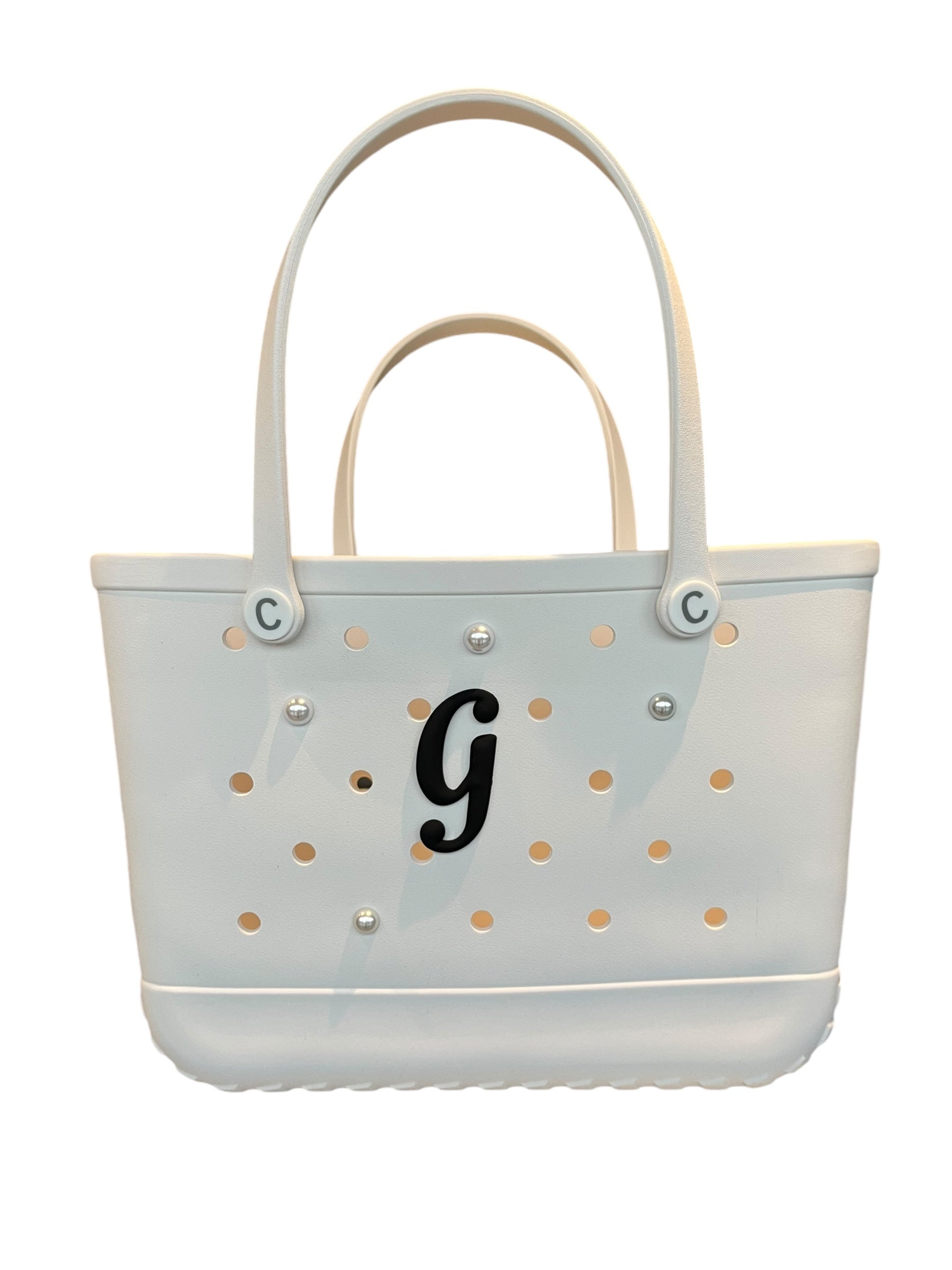 CrocBagg Initial Charms