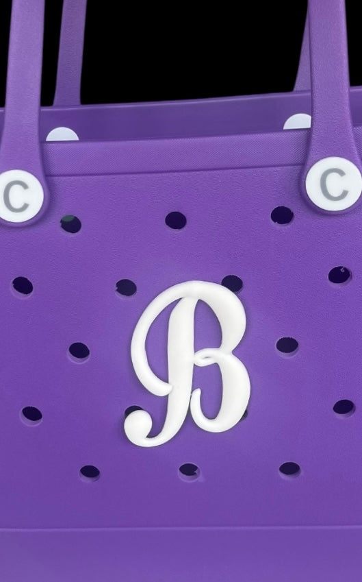 CrocBagg Initial Charms