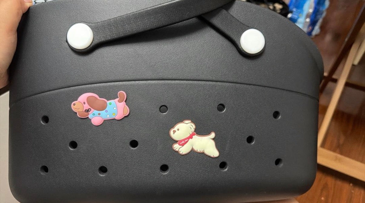 Dog Carrier & Charms