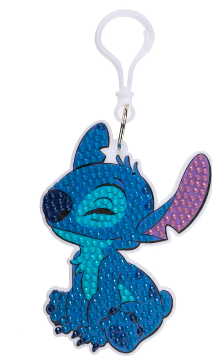 Stitch Crystal Art Keyring