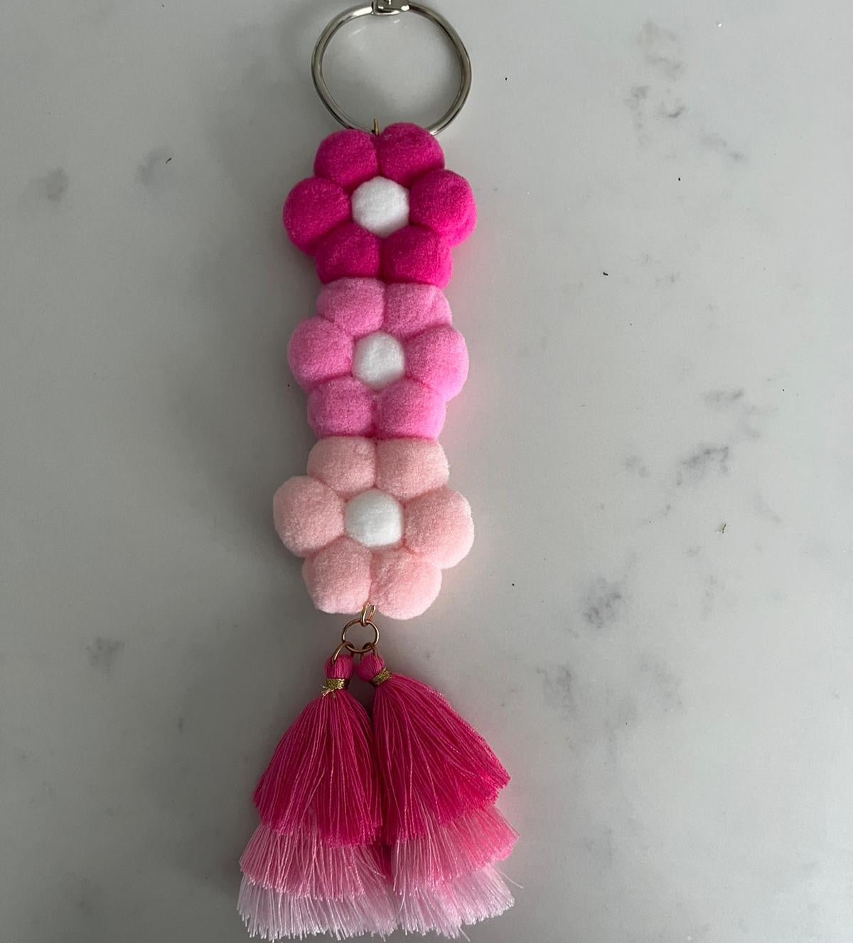 Accessories Pom Pom Tassel - Pink