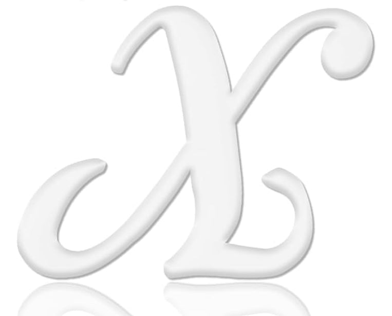 CrocBagg Initial Charms