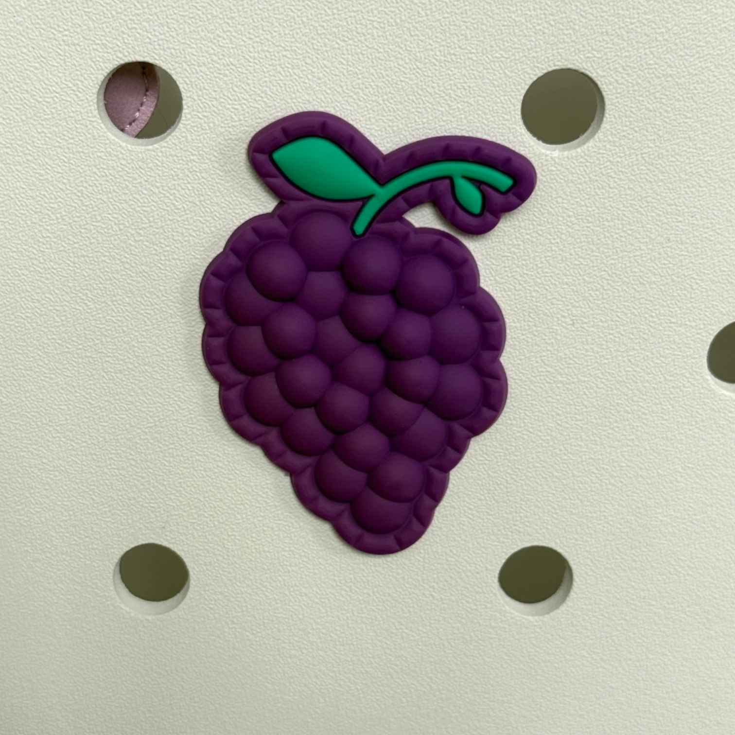 New! Purple Grapes Fruity Bag Charm