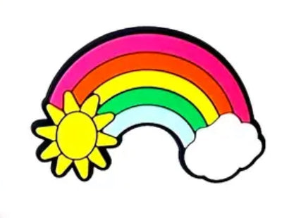 Rainbow Bag Charm