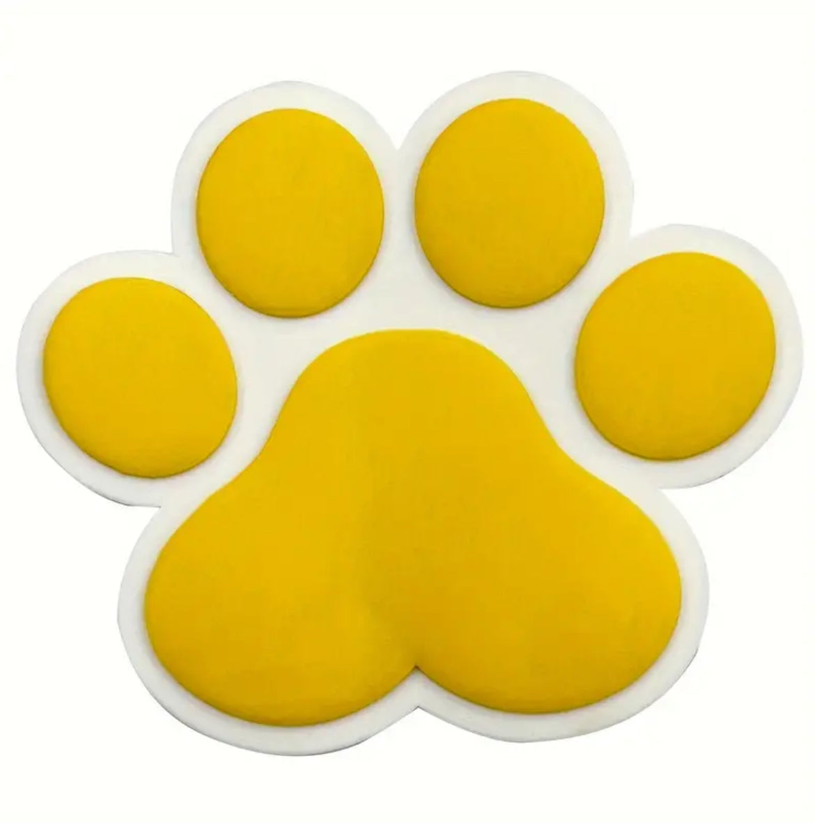 Dog Paw Bag Charms - 3 Colours