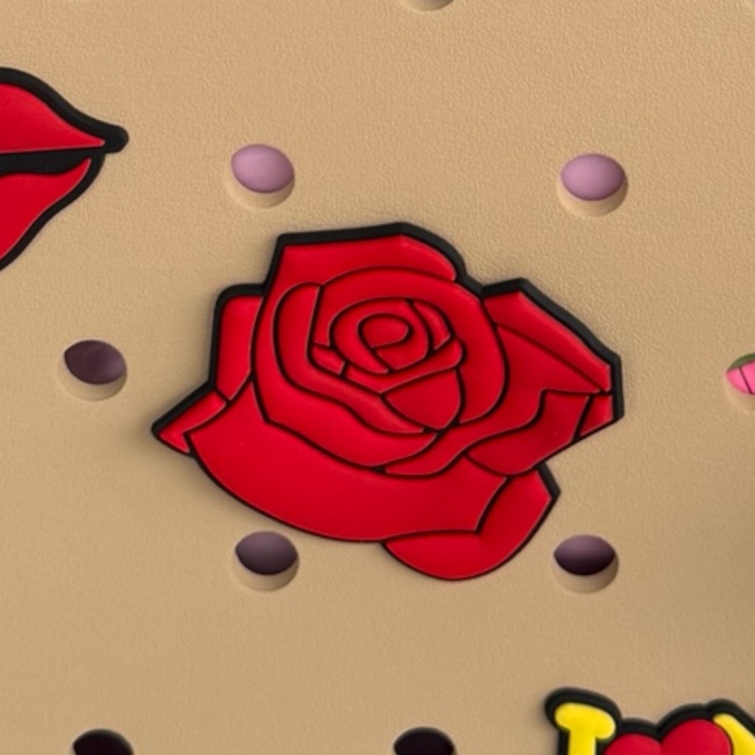 Red Rose Charm