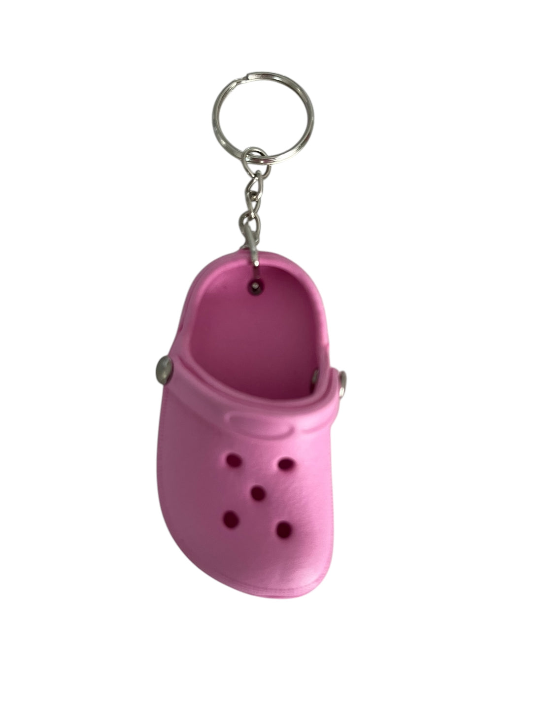 Croc Shoe Keyring - Pink