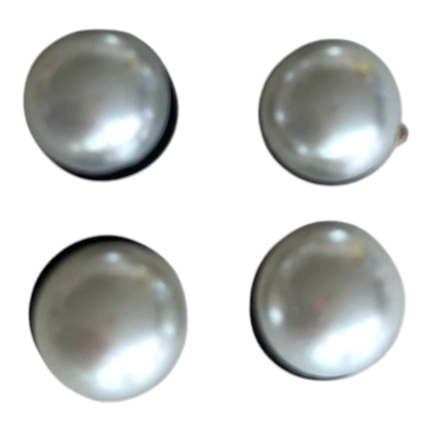 Set of 4 Pearl Bag Charms