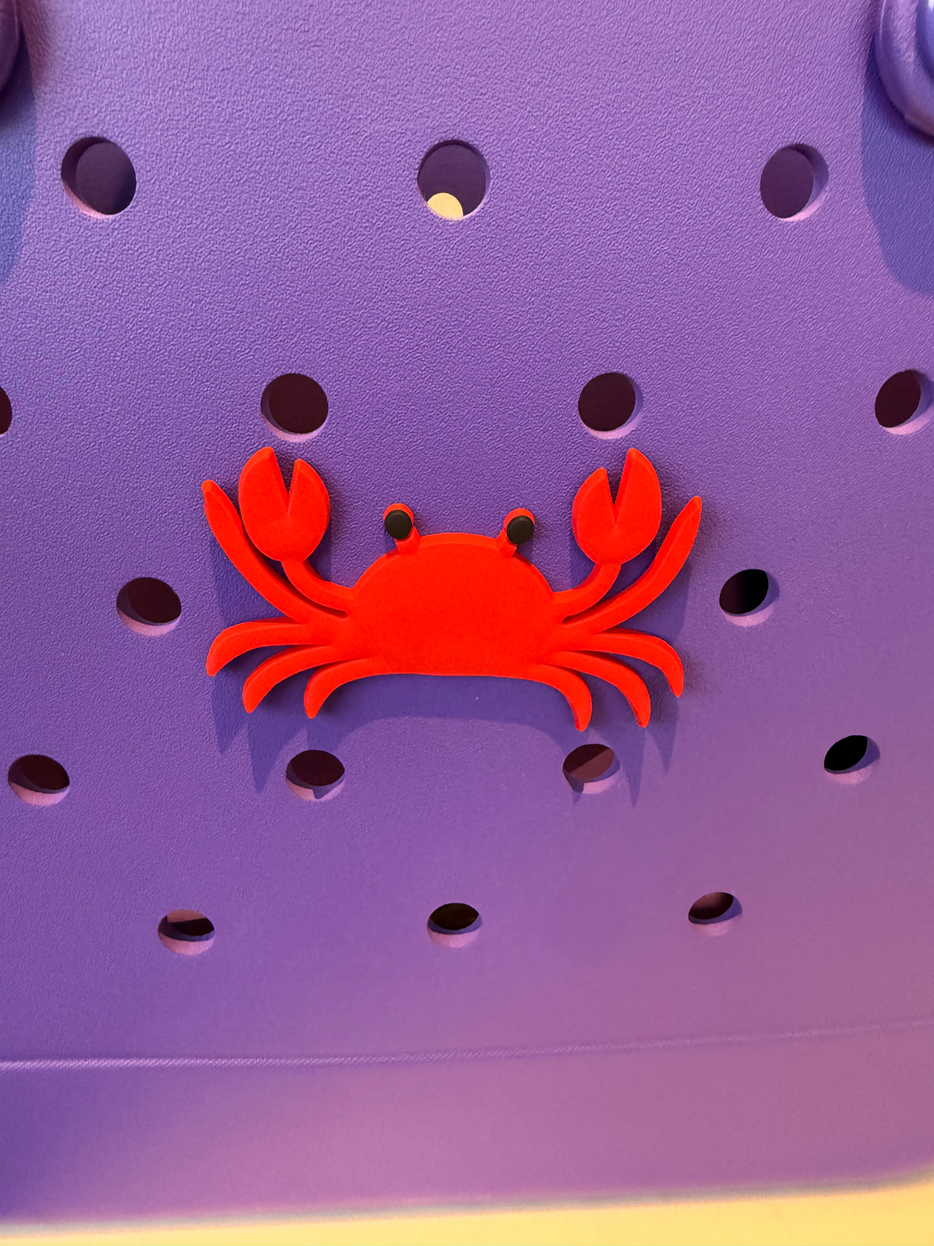 Red Crab Bag Charm