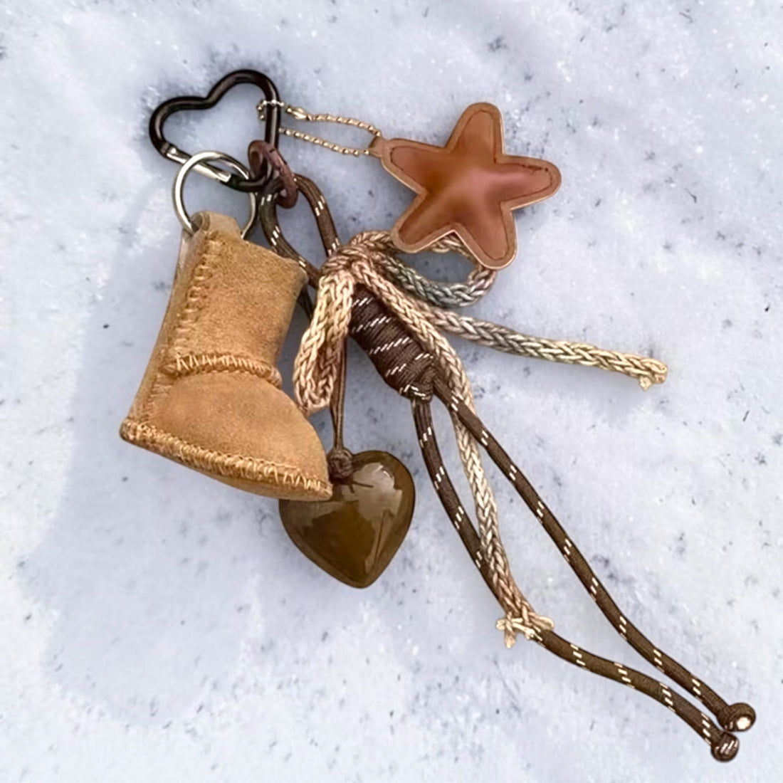 UGG Boot & Charms Bag Keyring