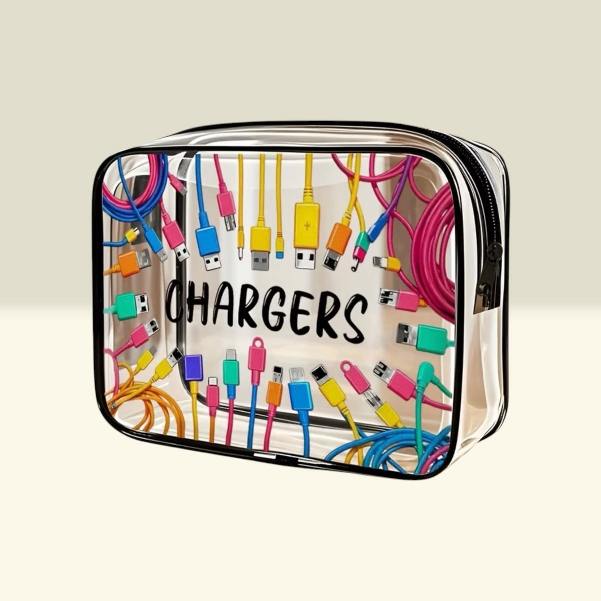 Plugs, Cables & Chargers Travel Pouch