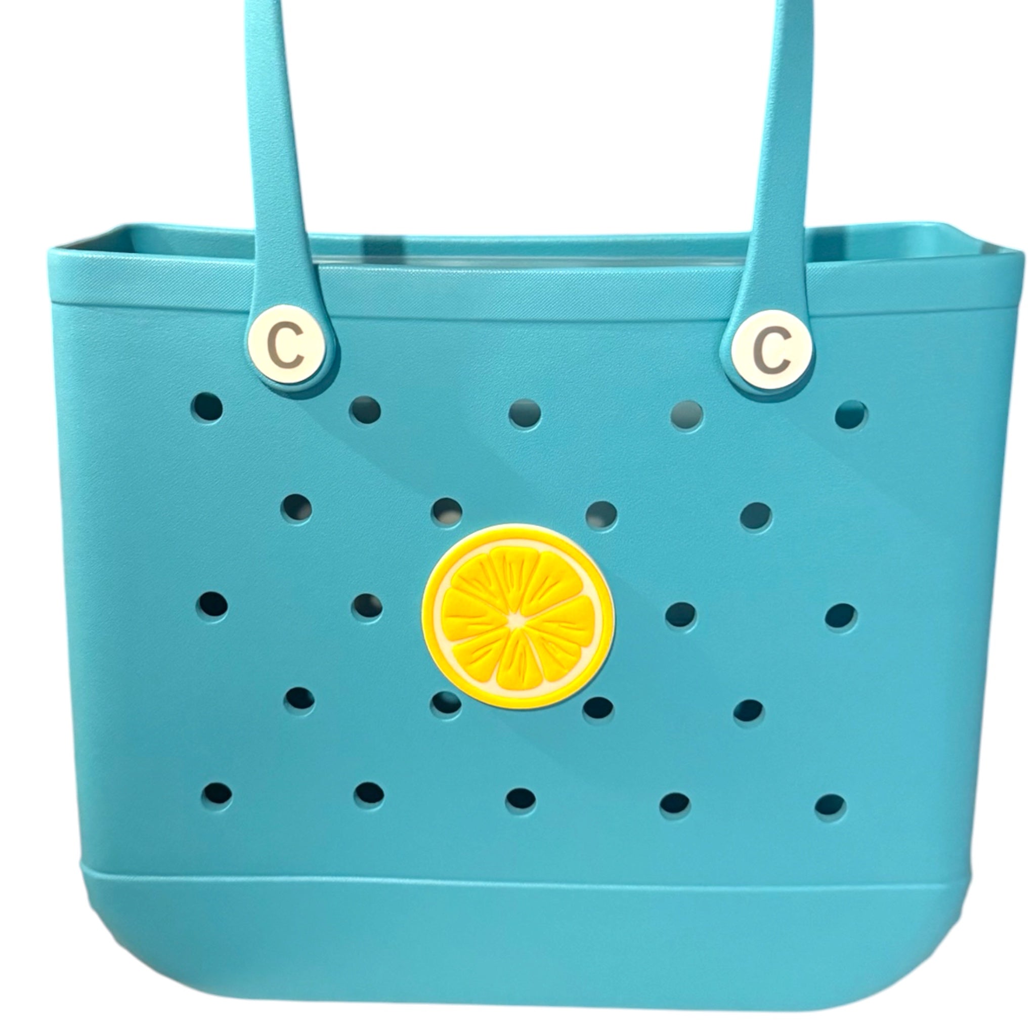 Zesty Lemon Slice Bag Charm