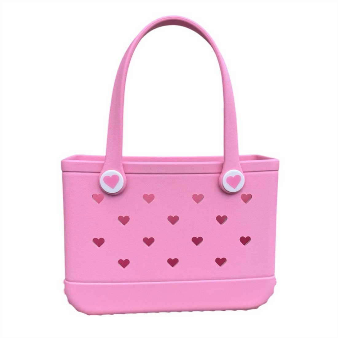 Limited Edition Perfect Pink Heart Crocbagg Tote - Small & Medium