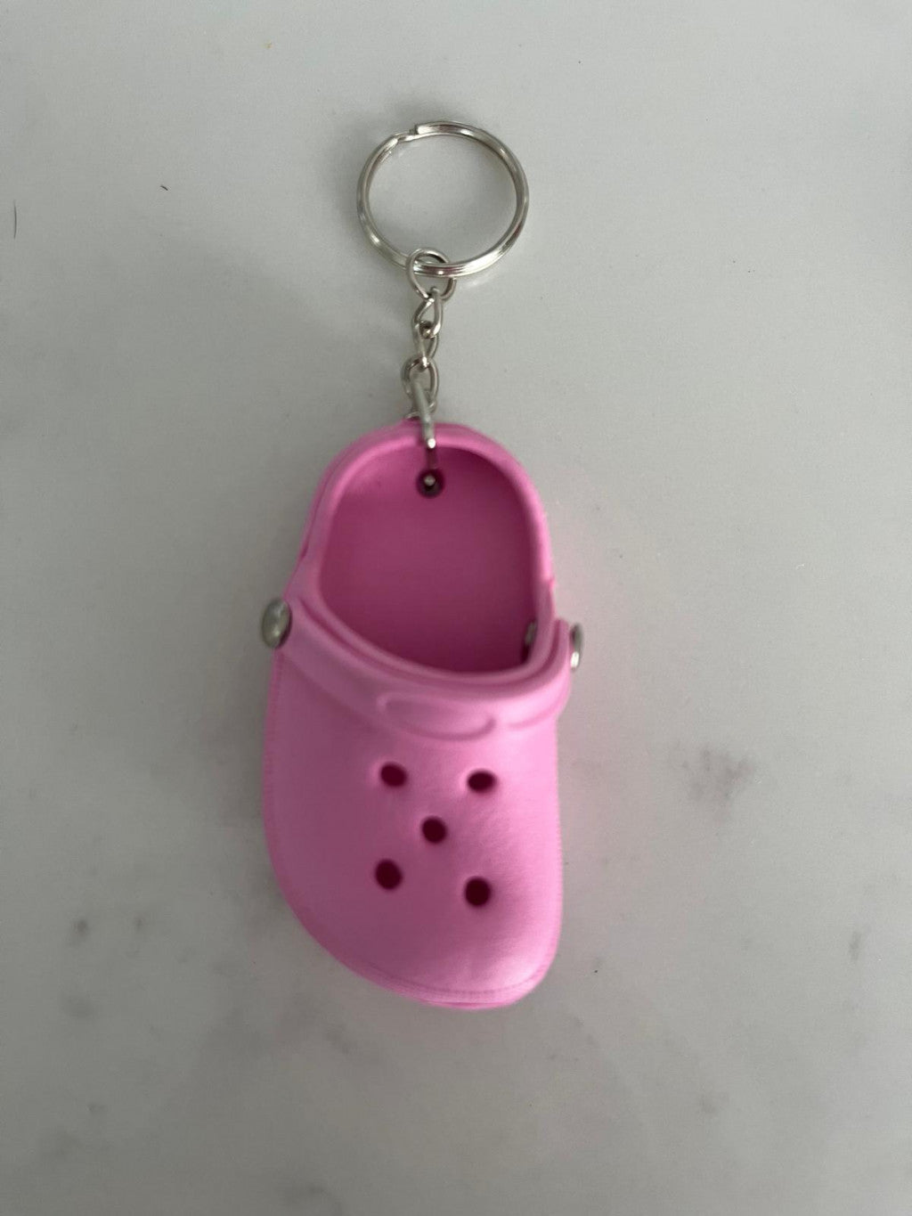 Croc Keyring - Pink