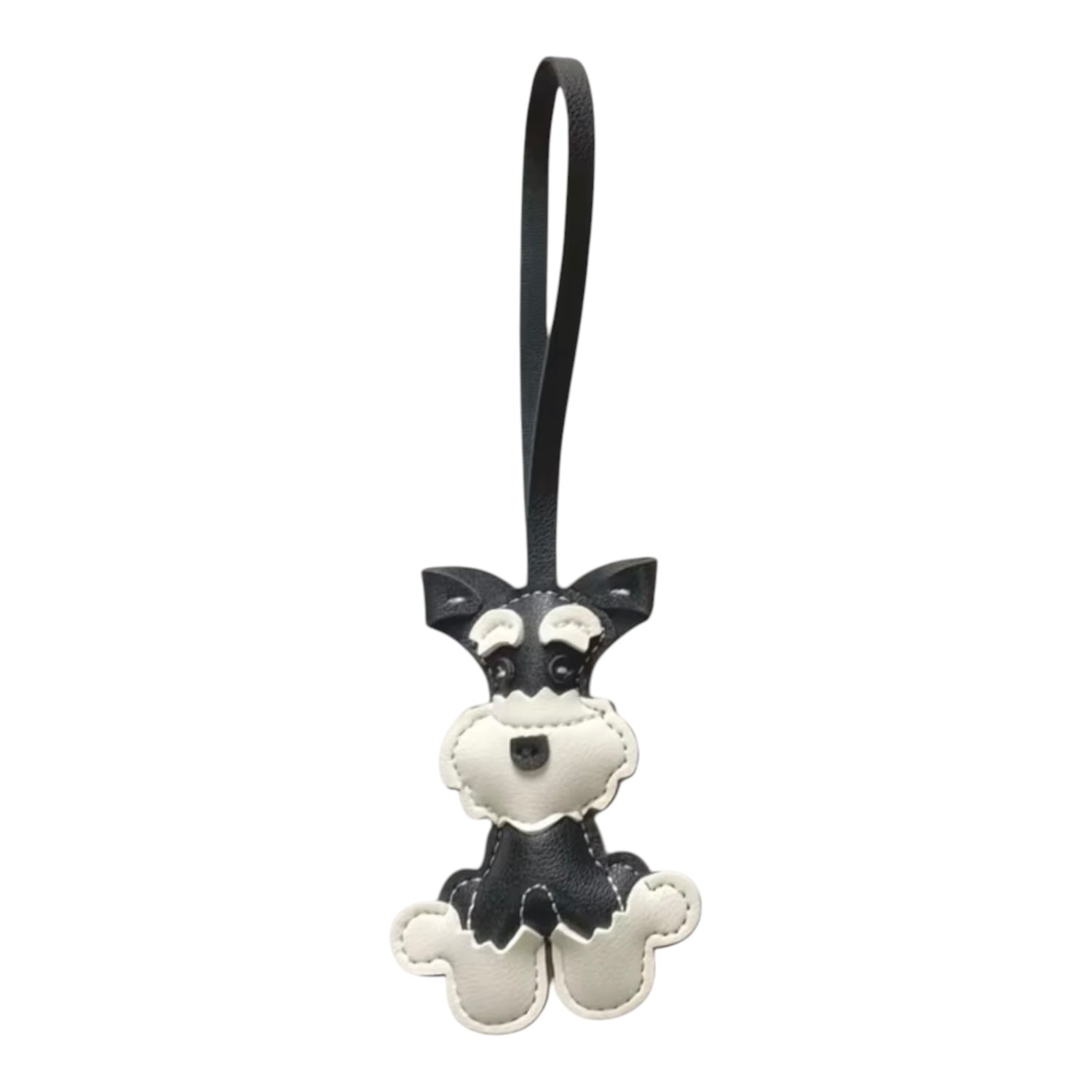 Handmade Schnauzer Dog Bag Keyring’s
