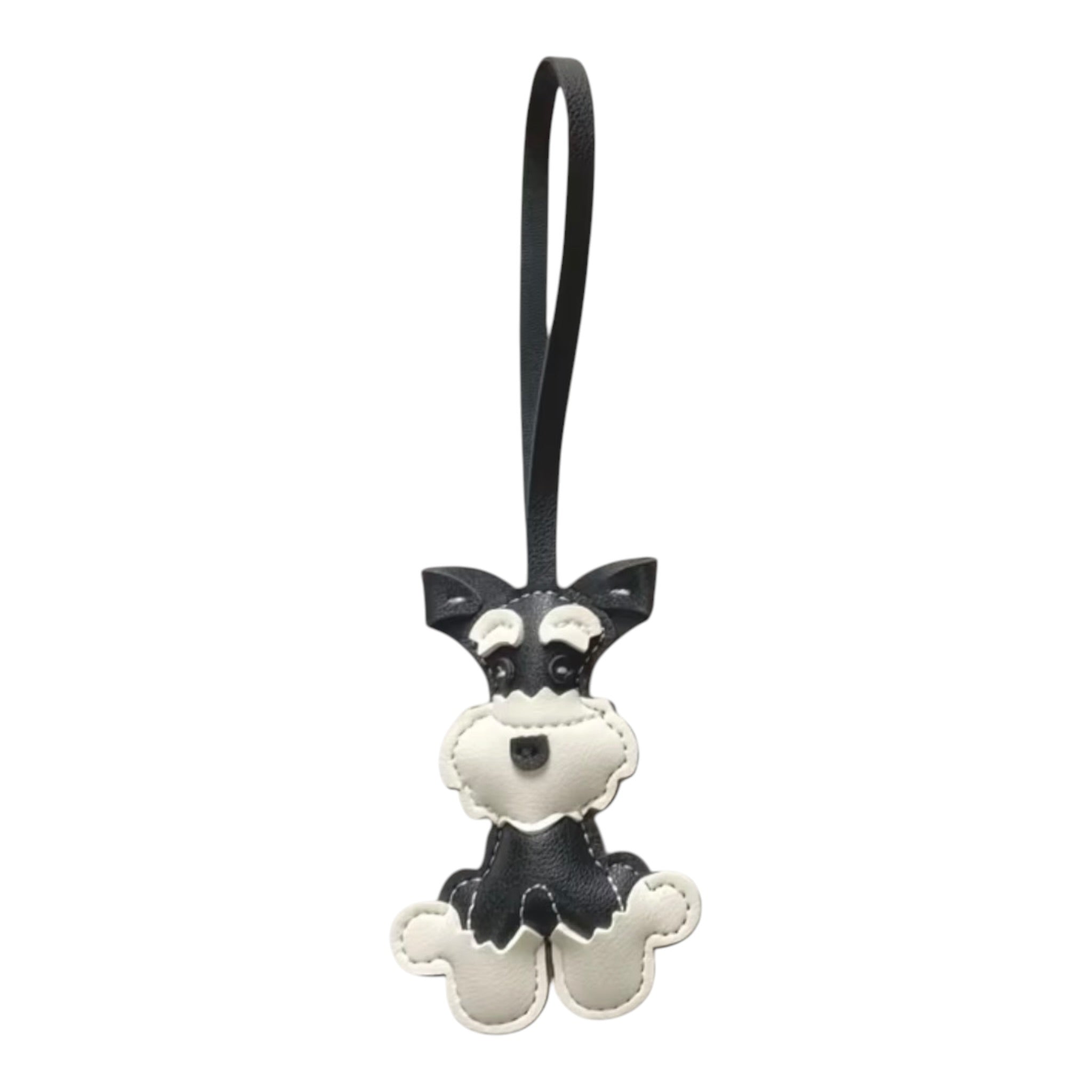 Handmade Schnauzer Dog Bag Keyring’s