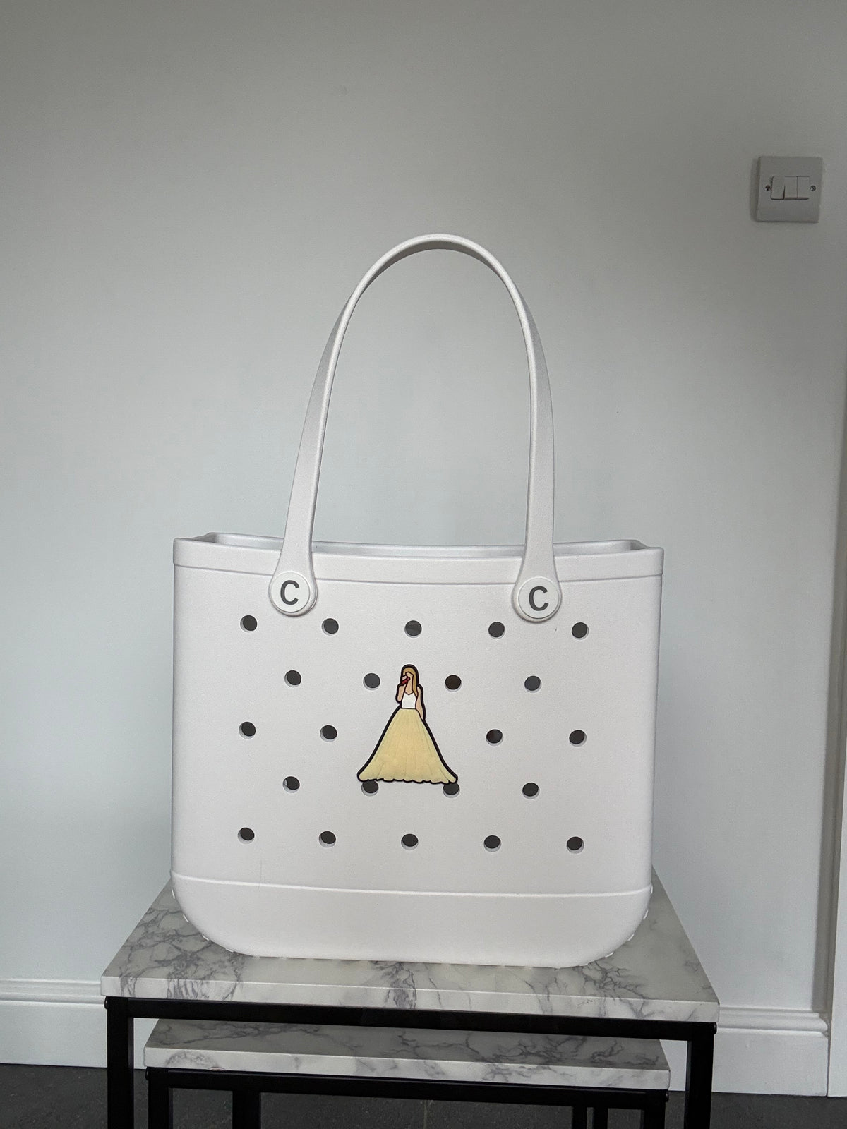 Lady Singing Bag Charm