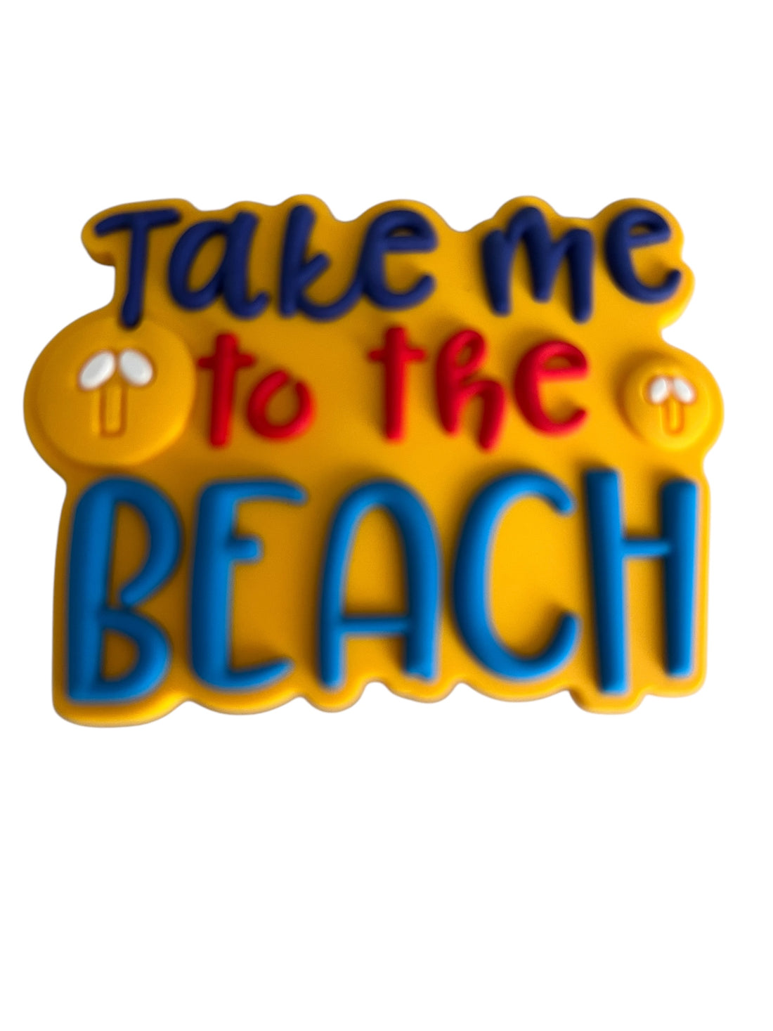 Take Me To The Beach Bag Charm