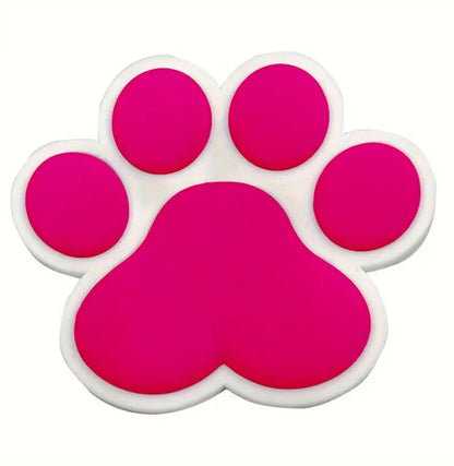 Dog Paw Bag Charms - 3 Colours