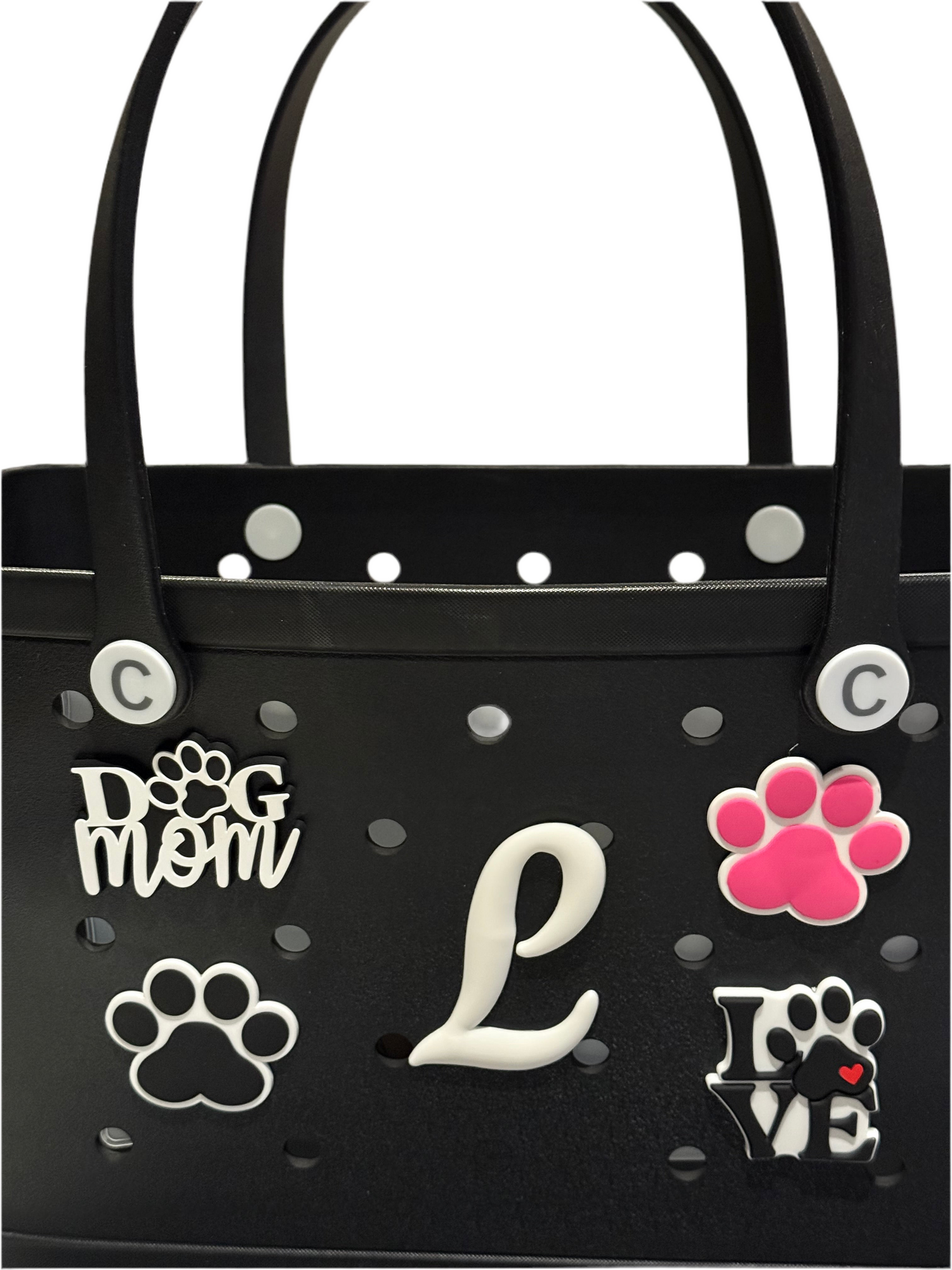 “Dog Mom” Bag Charm