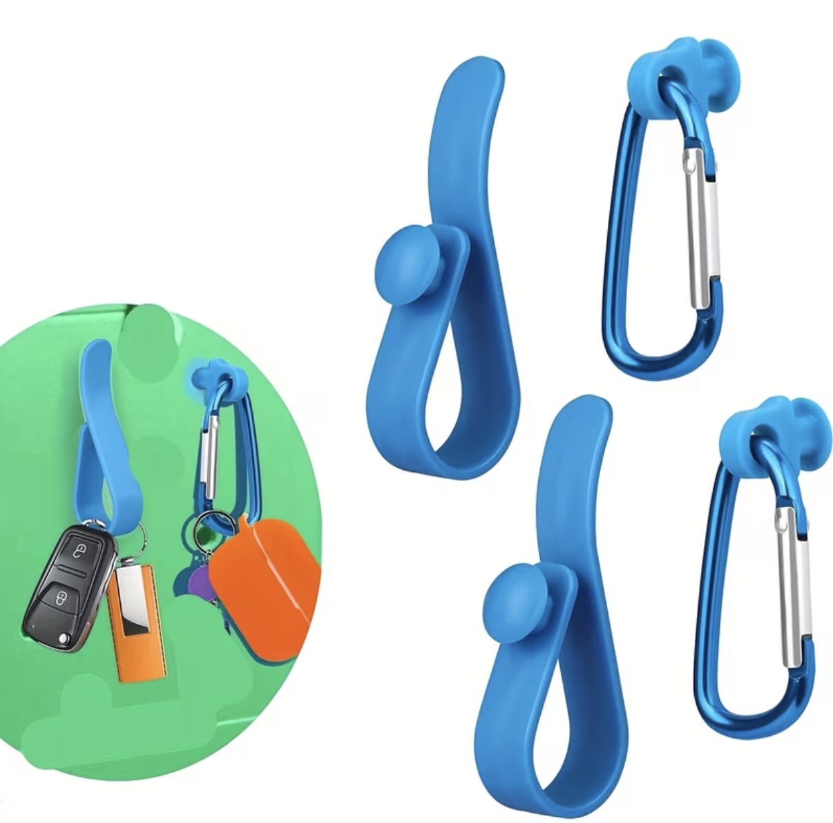 4-Pc Buckle &amp; Hook Bag Set