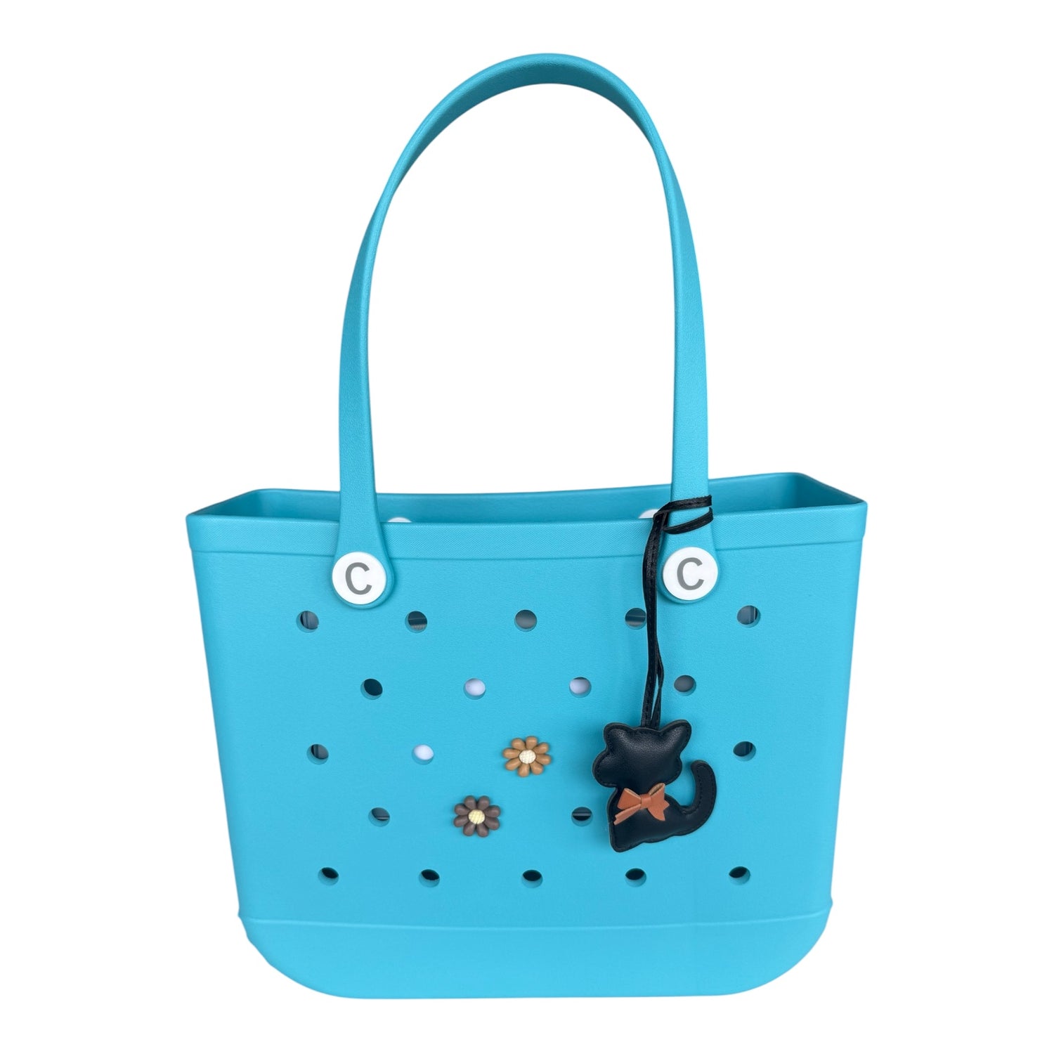 New! Cute Cat with a little Bow Collar Bag Keyring
