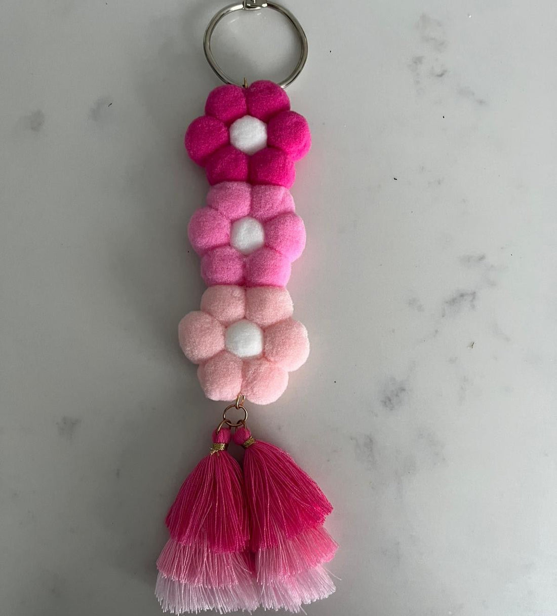 Accessories Pom Pom Tassel - Pink