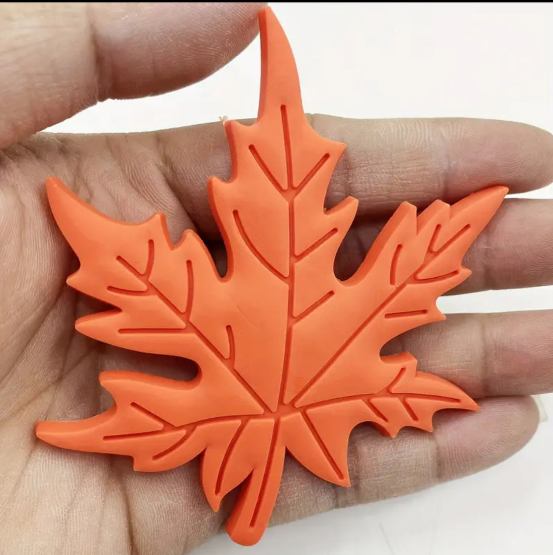 Autumn Maple Leaf Bag Charm