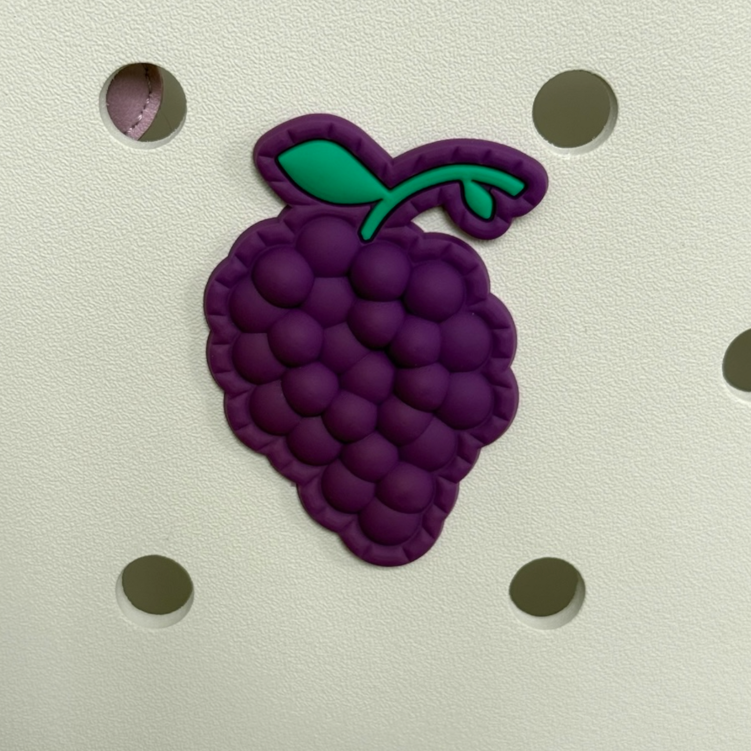 New! Purple Grapes Fruity Bag Charm