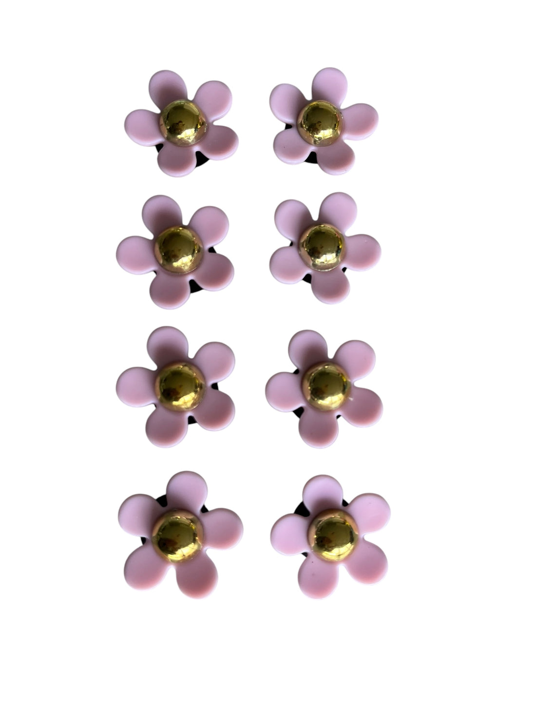 Pink &amp; Gold Daisies x2