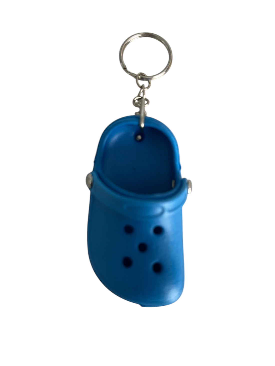 Croc Shoe Keyring - Blue