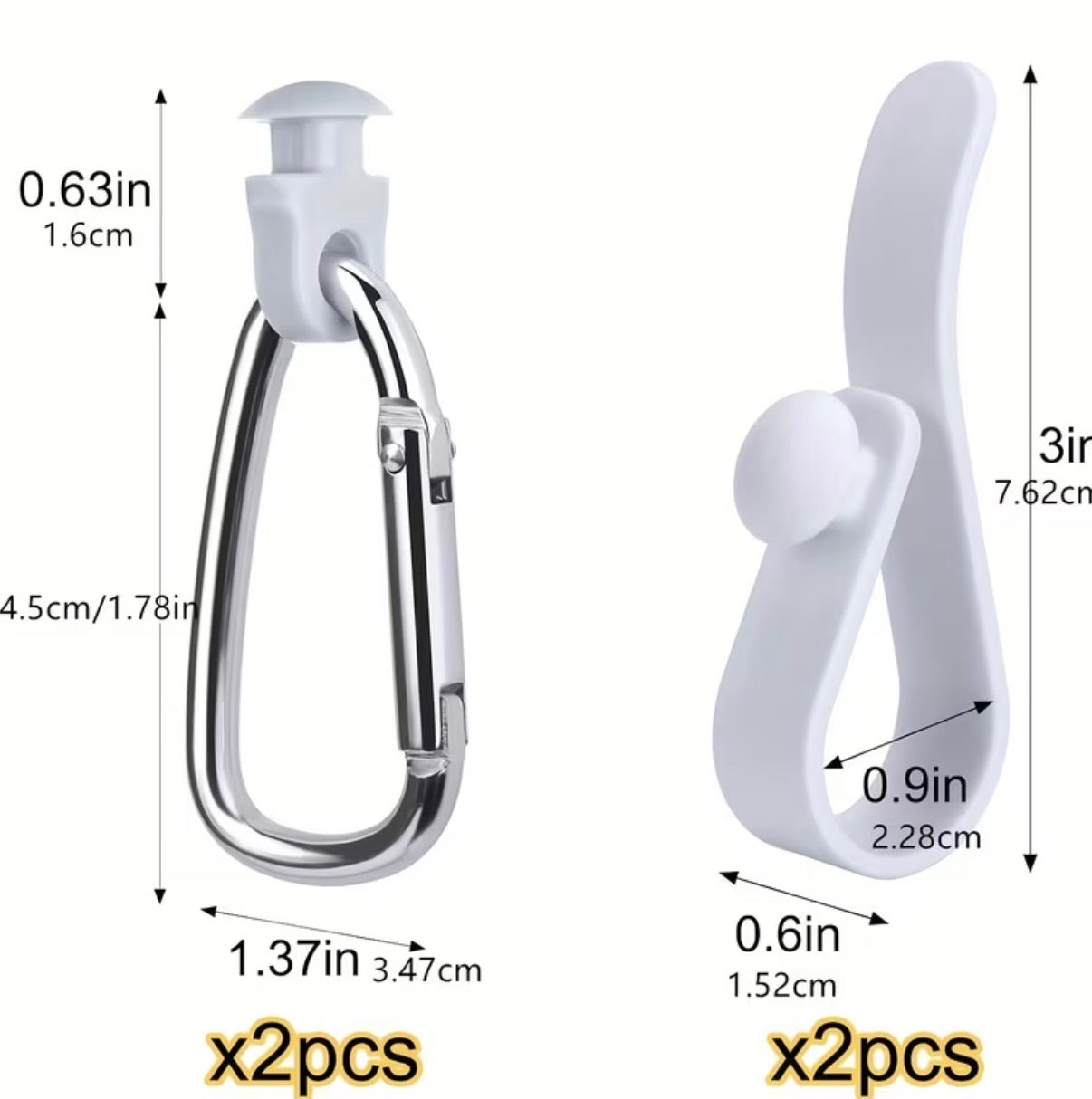 4-Pc Buckle &amp; Hook Bag Set