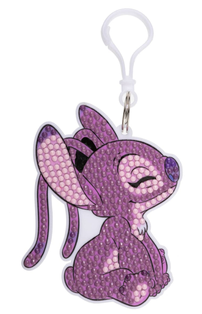 Angel Crystal Art Keyring