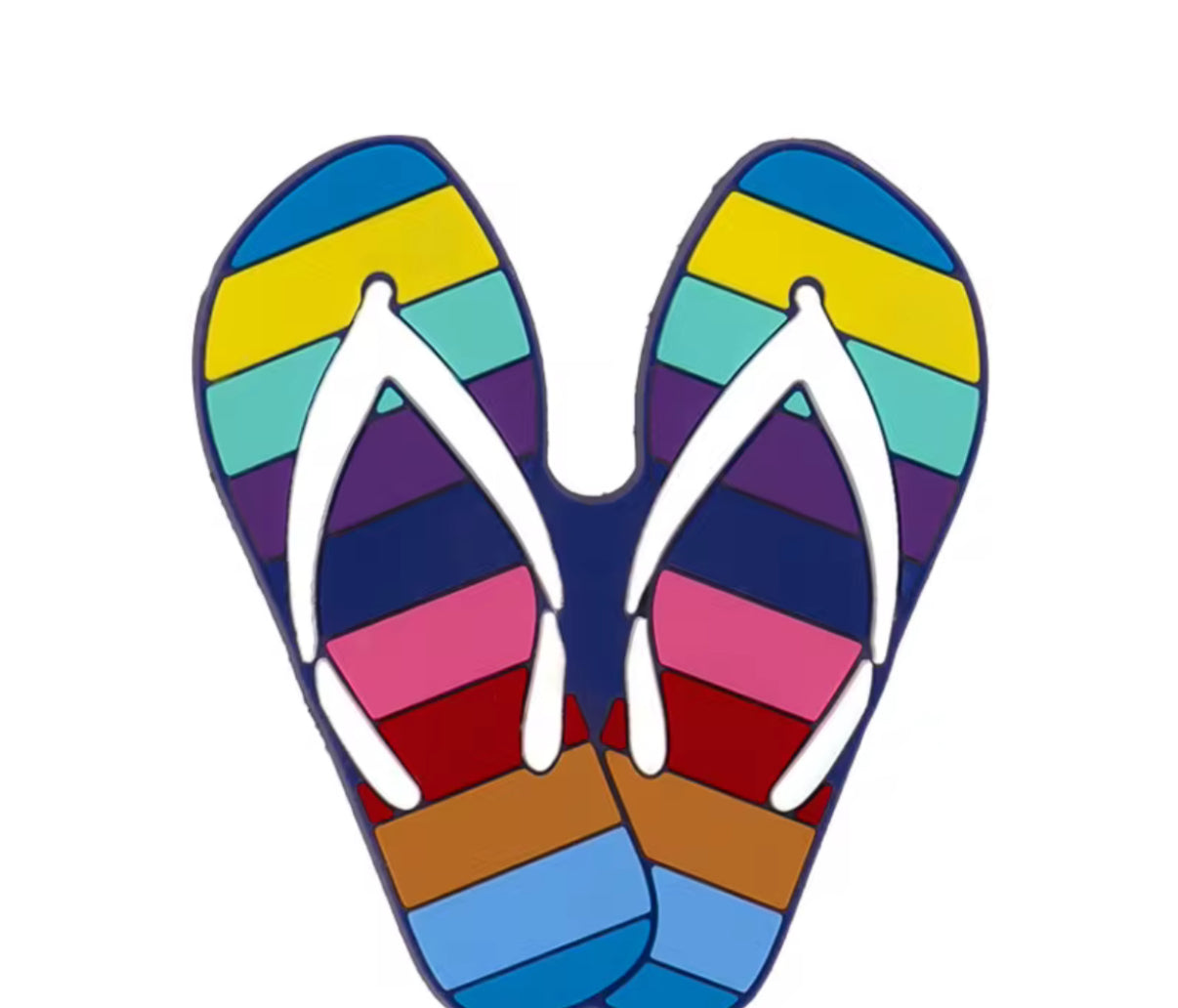 Flip-Flops Bag Charms - 2 Designs
