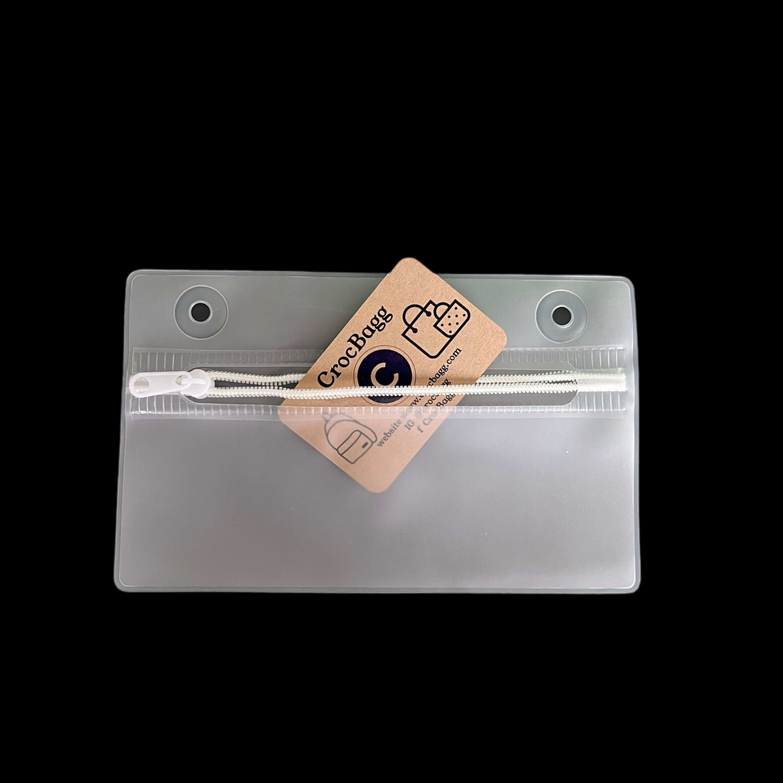 Clear Zipped Bag Pocket Wallet - 3 Sizes