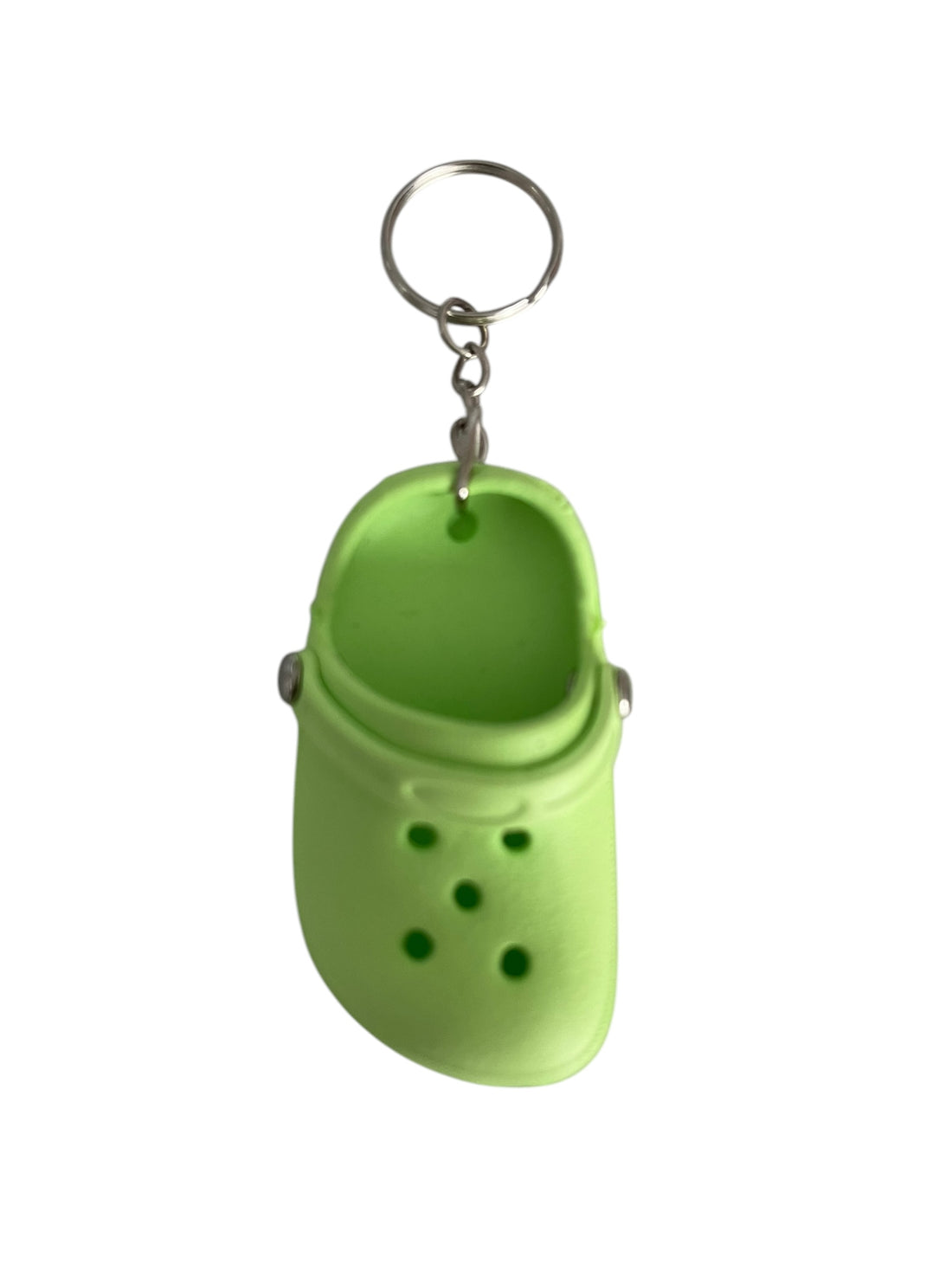 Croc Shoe Keyring - Green
