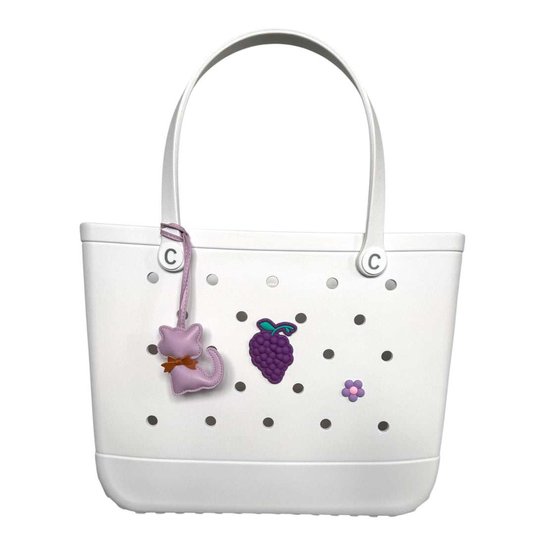 New! Purple Grapes Fruity Bag Charm