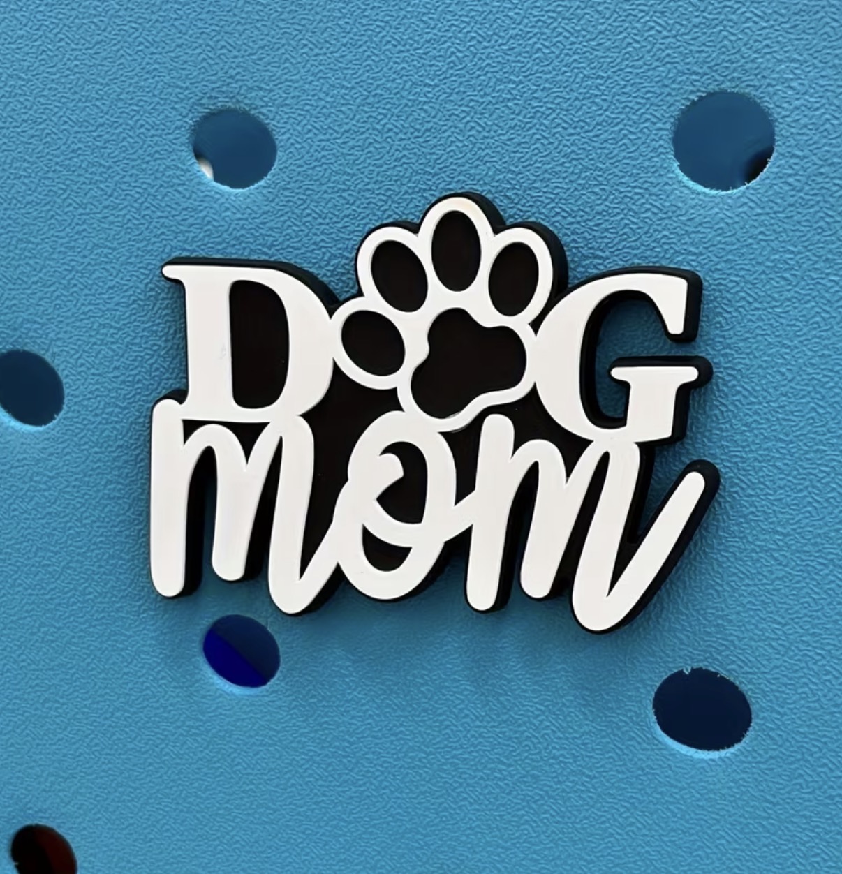 “Dog Mom” Bag Charm