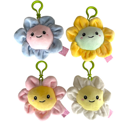 Cuddly Sunflower Bag Keyring