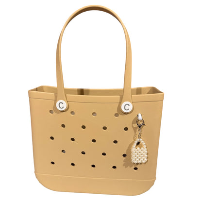 Pearl Mini Tote Bag Keyring