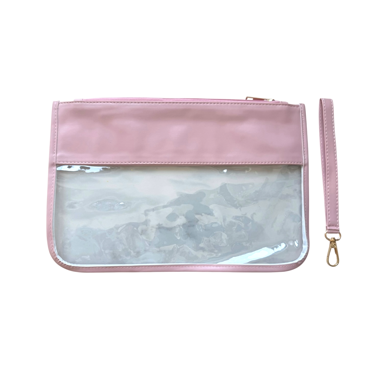 “SNACKS” Clear, Zipped Snack Bag