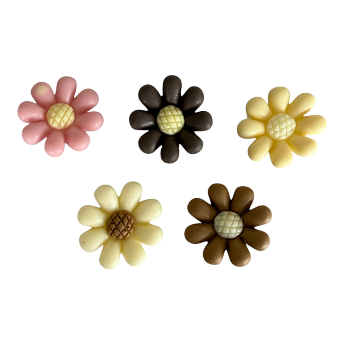 New! Summer Pastel Daisies Set