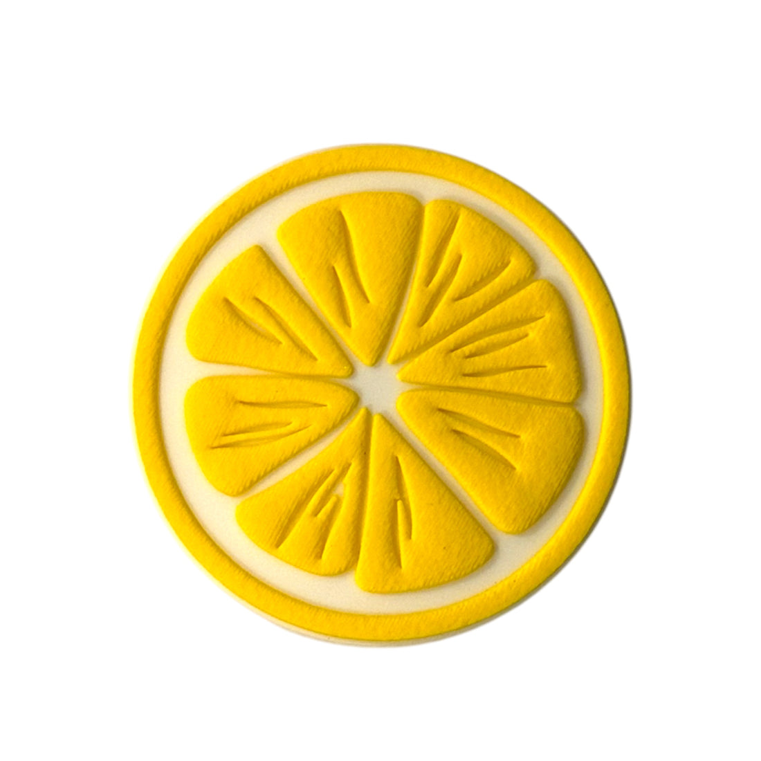Zesty Lemon Slice Bag Charm