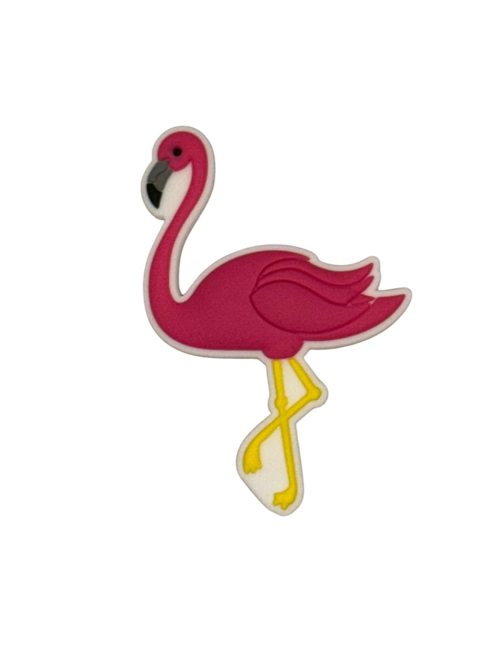 Pink Flamingo Bag Charm