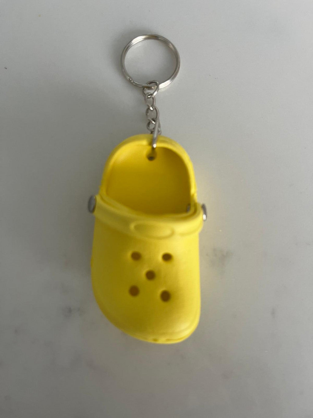 Croc Keyring - Yellow