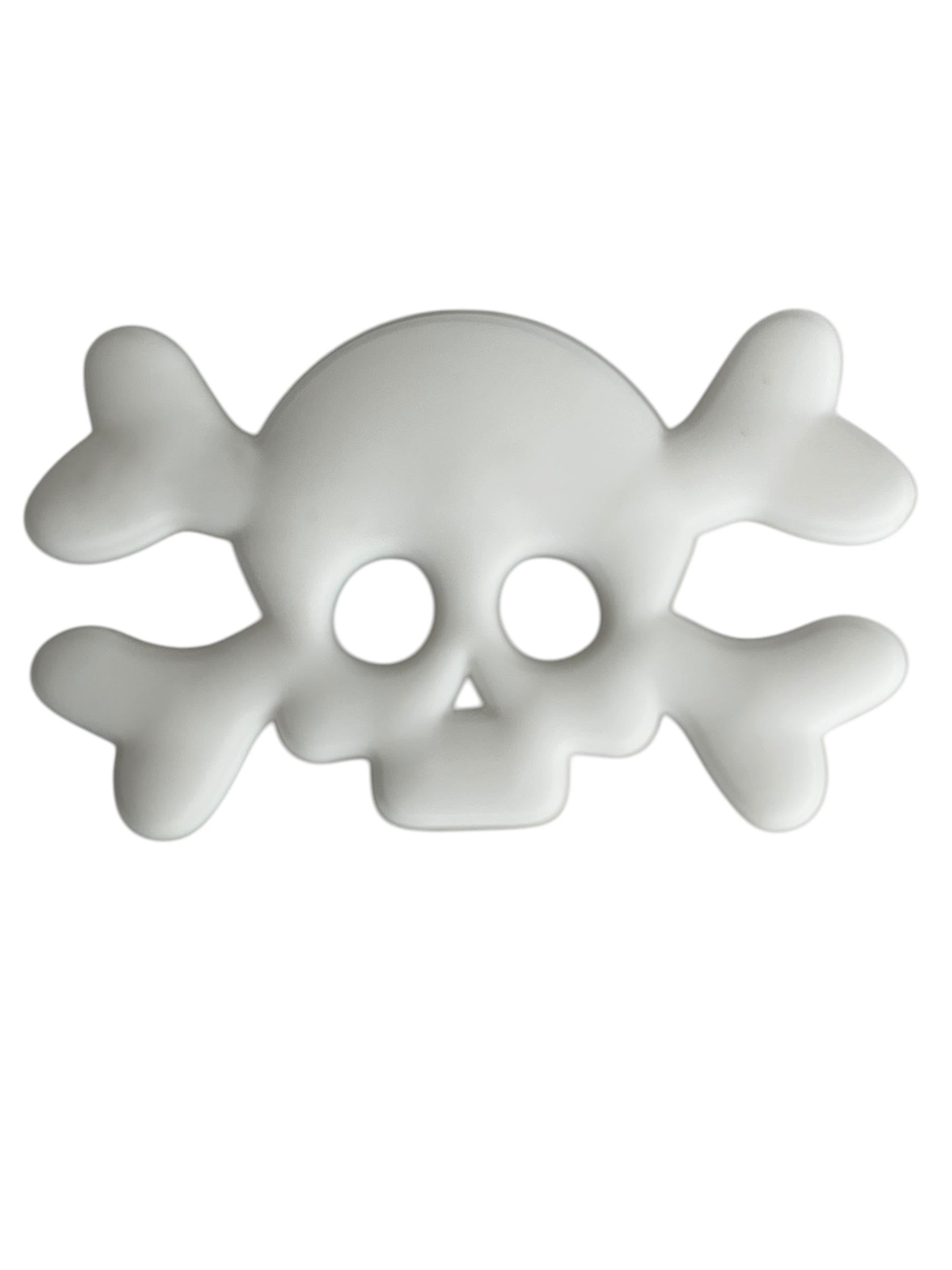 Skull &amp; Crossbones - White
